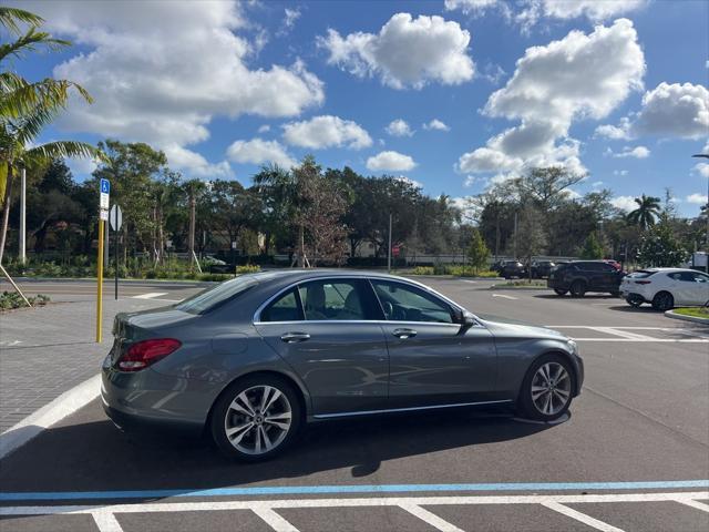 used 2018 Mercedes-Benz C-Class car, priced at $18,910