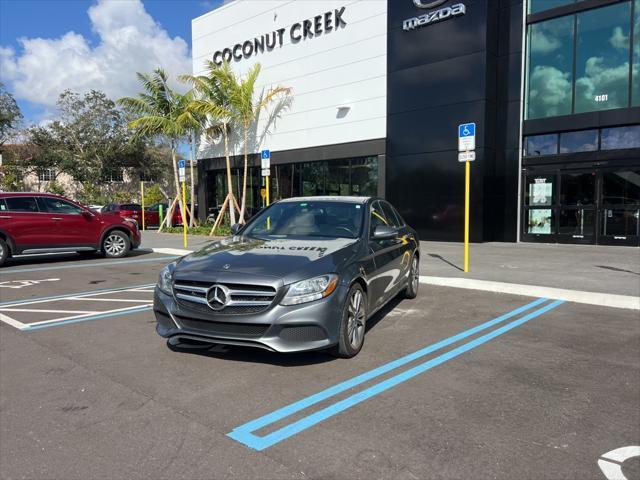 used 2018 Mercedes-Benz C-Class car, priced at $18,910