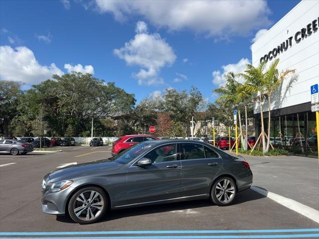 used 2018 Mercedes-Benz C-Class car, priced at $18,910