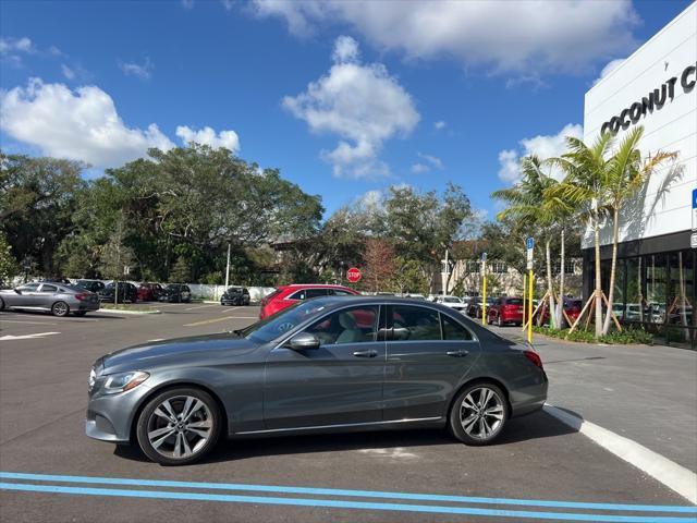 used 2018 Mercedes-Benz C-Class car, priced at $18,910