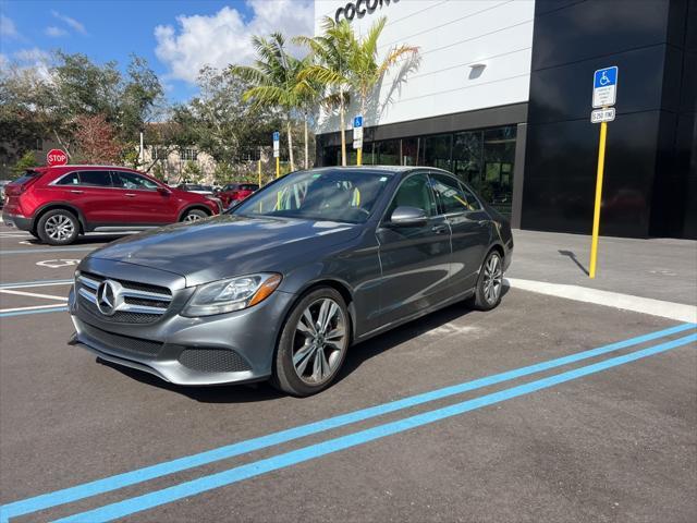 used 2018 Mercedes-Benz C-Class car, priced at $18,910