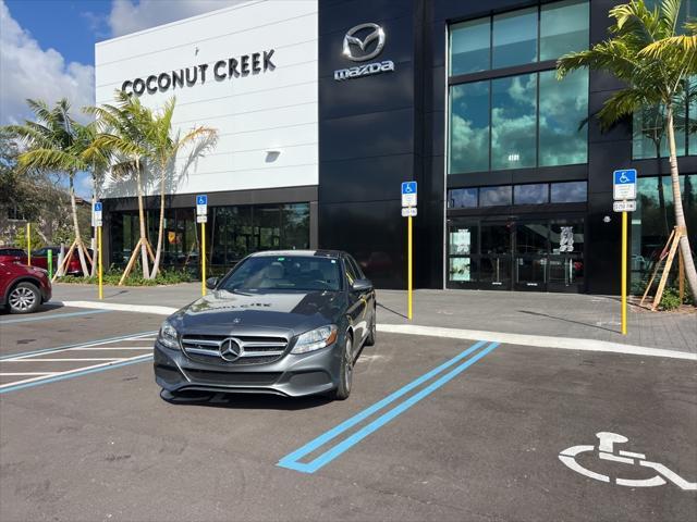 used 2018 Mercedes-Benz C-Class car, priced at $18,910