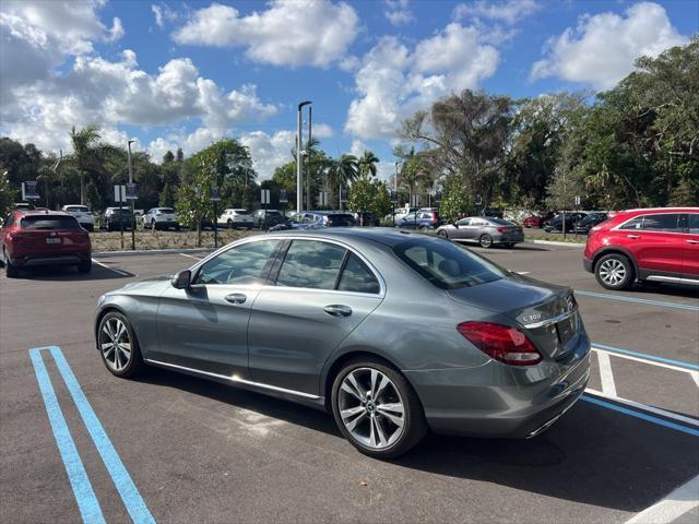 used 2018 Mercedes-Benz C-Class car, priced at $18,910