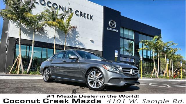 used 2018 Mercedes-Benz C-Class car, priced at $18,543