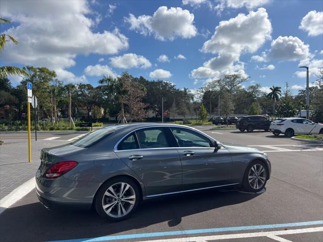 used 2018 Mercedes-Benz C-Class car, priced at $18,910