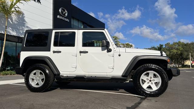 used 2017 Jeep Wrangler Unlimited car, priced at $21,789