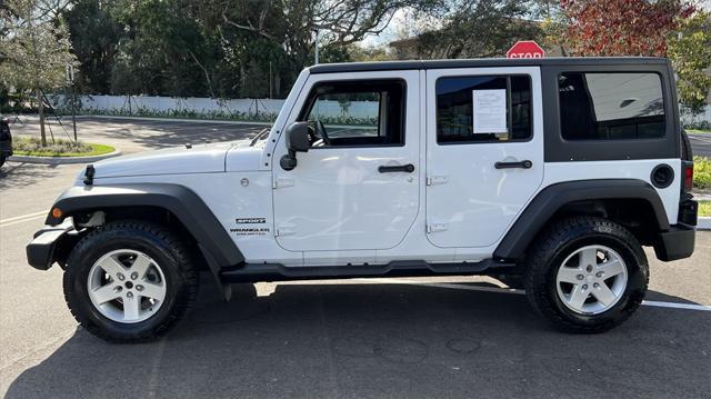 used 2017 Jeep Wrangler Unlimited car, priced at $20,485