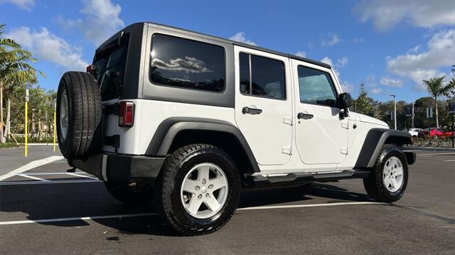 used 2017 Jeep Wrangler Unlimited car, priced at $21,789