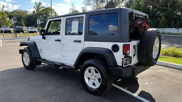 used 2017 Jeep Wrangler Unlimited car, priced at $20,485