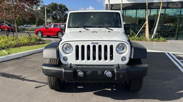 used 2017 Jeep Wrangler Unlimited car, priced at $20,485