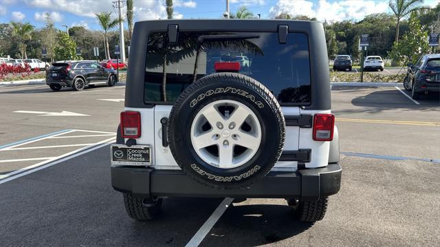 used 2017 Jeep Wrangler Unlimited car, priced at $21,789