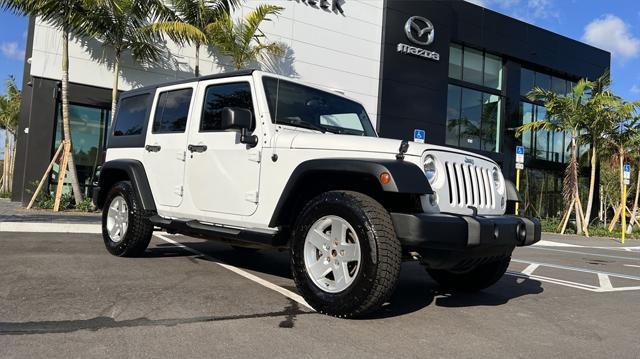 used 2017 Jeep Wrangler Unlimited car, priced at $21,789