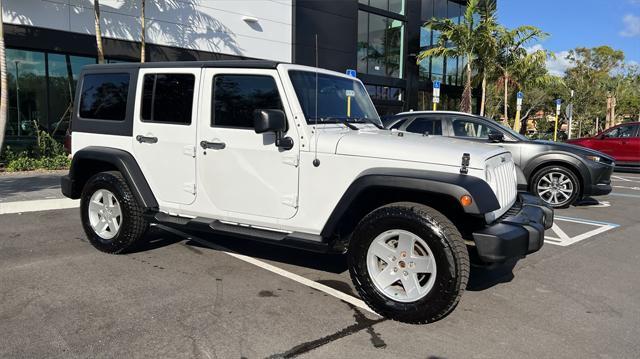 used 2017 Jeep Wrangler Unlimited car, priced at $21,789