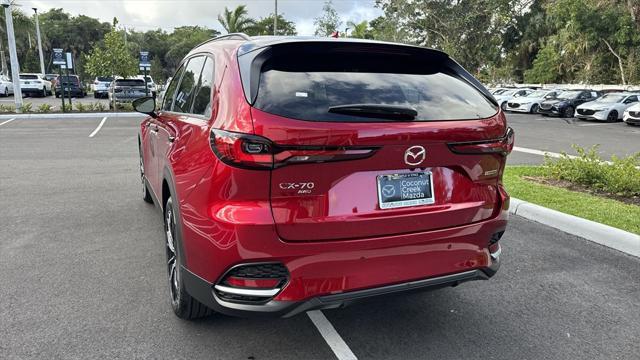 new 2025 Mazda CX-70 PHEV car, priced at $57,213