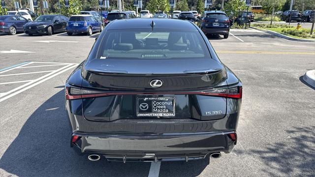 used 2023 Lexus IS 350 car, priced at $39,552