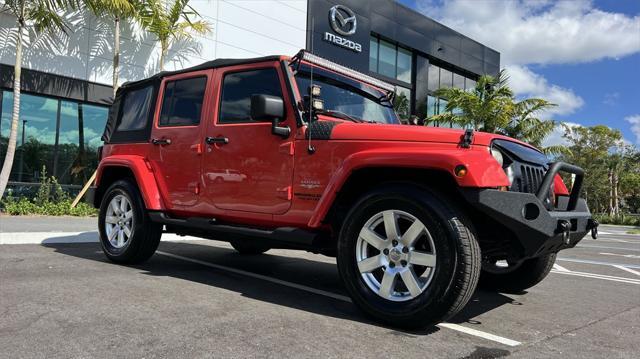 used 2013 Jeep Wrangler Unlimited car, priced at $17,680