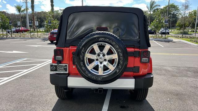 used 2013 Jeep Wrangler Unlimited car, priced at $17,680