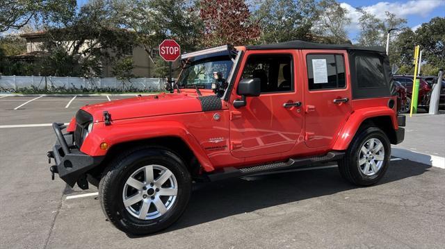 used 2013 Jeep Wrangler Unlimited car, priced at $17,680