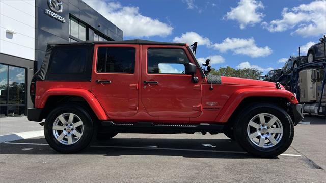 used 2013 Jeep Wrangler Unlimited car, priced at $17,680