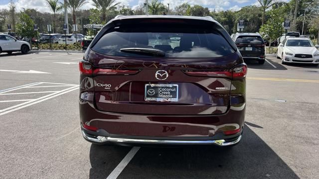 new 2025 Mazda CX-90 car, priced at $48,704