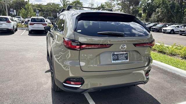 new 2025 Mazda CX-70 car, priced at $47,708