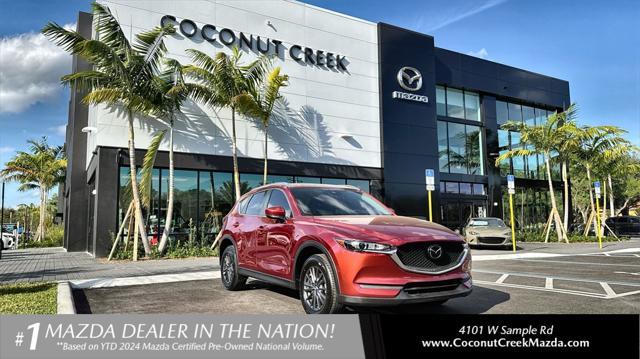 used 2021 Mazda CX-5 car, priced at $16,267