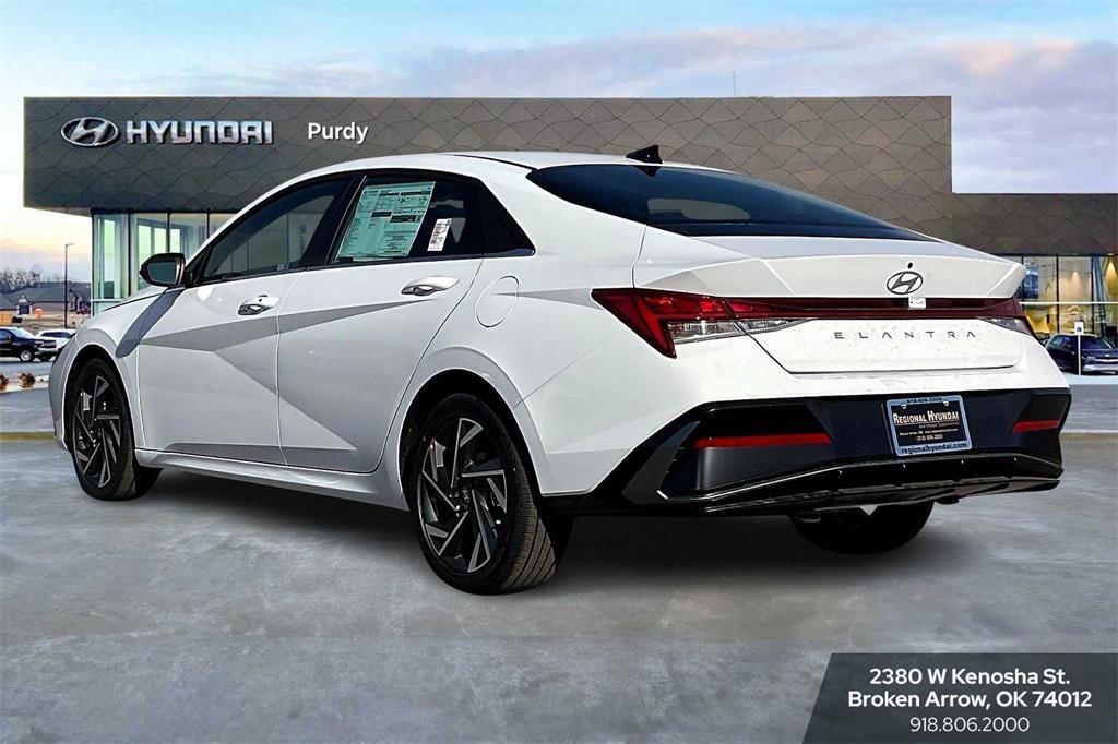 new 2025 Hyundai Elantra car, priced at $24,520