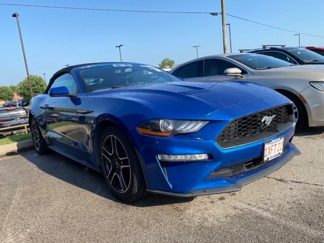 used 2018 Ford Mustang car, priced at $19,411