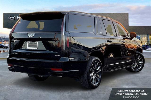 used 2021 Cadillac Escalade ESV car, priced at $68,011