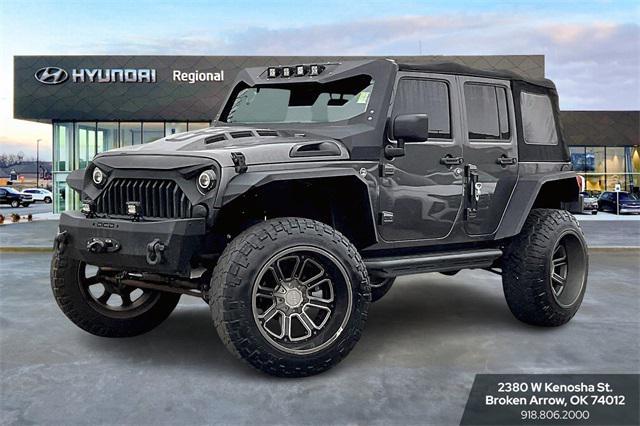 used 2017 Jeep Wrangler Unlimited car, priced at $23,311