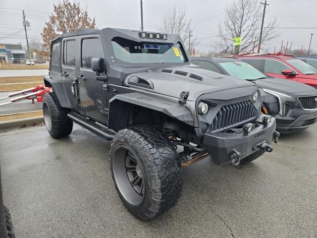 used 2017 Jeep Wrangler Unlimited car, priced at $23,911