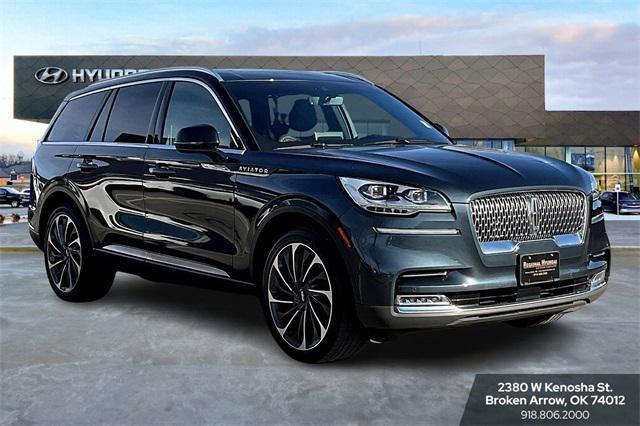 used 2022 Lincoln Aviator car, priced at $43,611