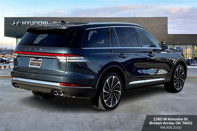 used 2022 Lincoln Aviator car, priced at $43,611