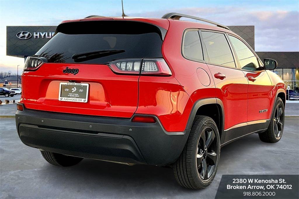used 2021 Jeep Cherokee car, priced at $20,444