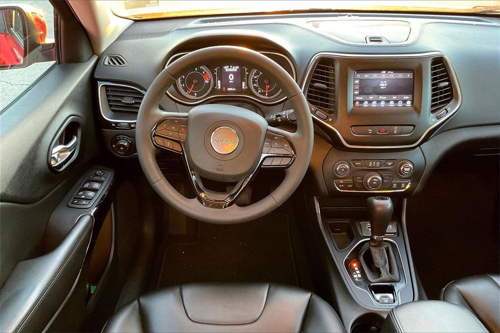 used 2021 Jeep Cherokee car, priced at $20,444