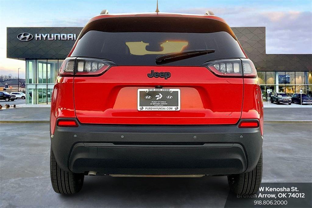 used 2021 Jeep Cherokee car, priced at $20,444