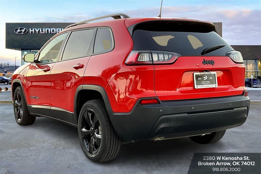 used 2021 Jeep Cherokee car, priced at $20,444