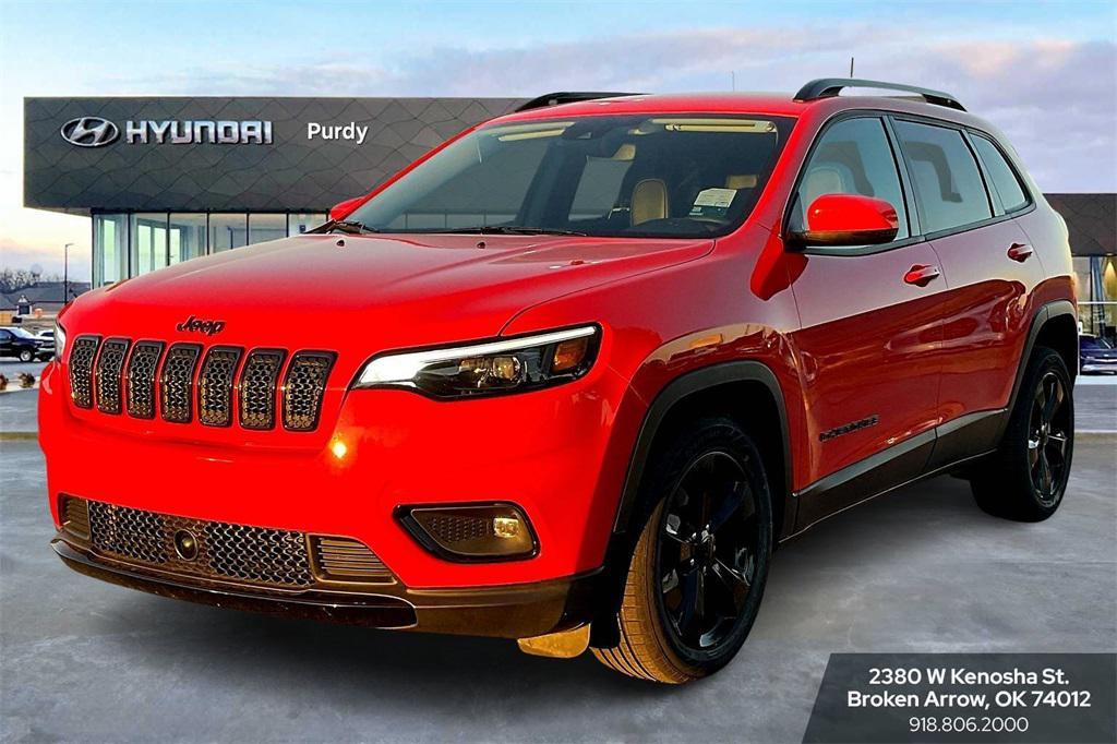 used 2021 Jeep Cherokee car, priced at $20,444