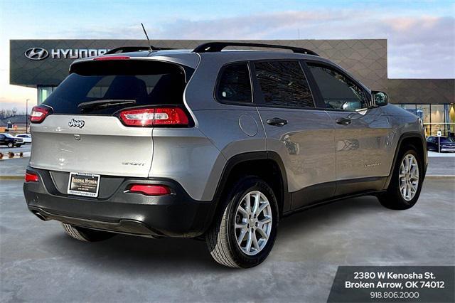 used 2017 Jeep Cherokee car, priced at $13,511