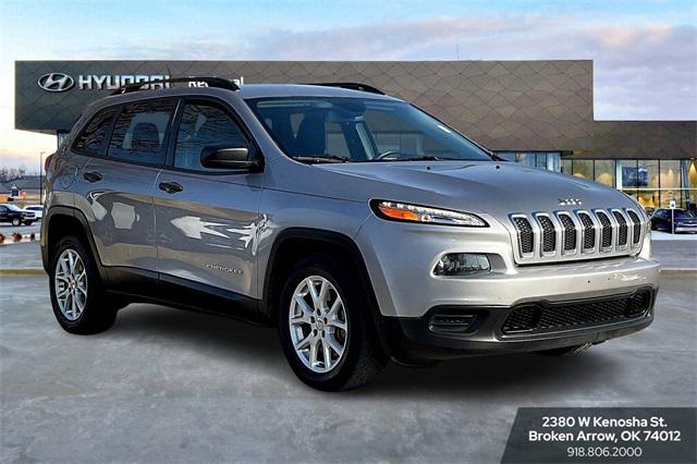 used 2017 Jeep Cherokee car, priced at $13,511