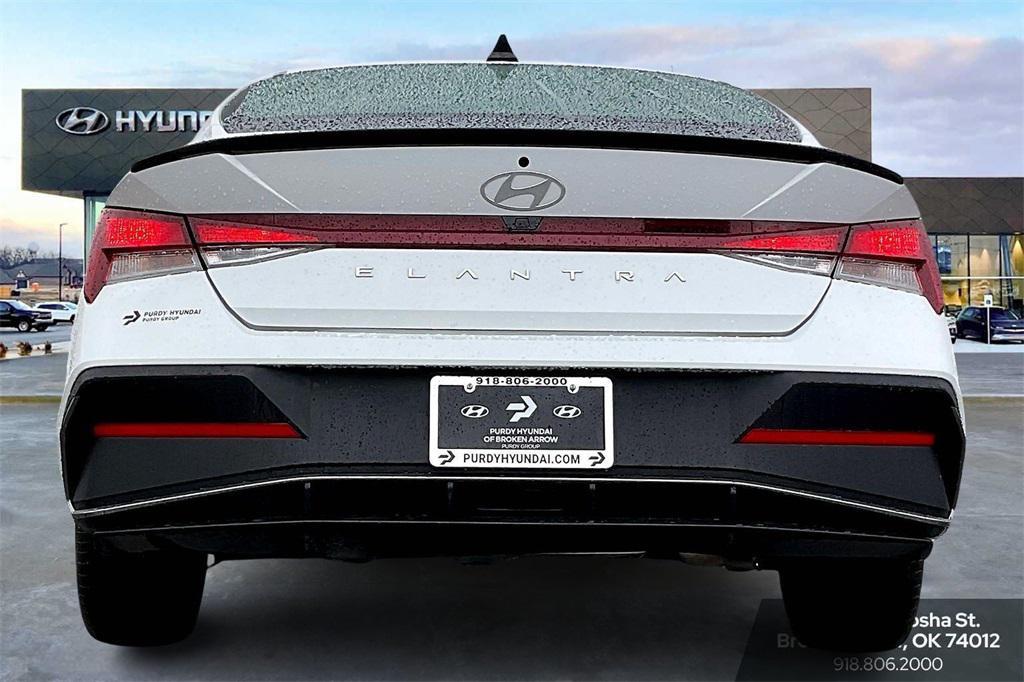 used 2025 Hyundai Elantra car, priced at $21,055