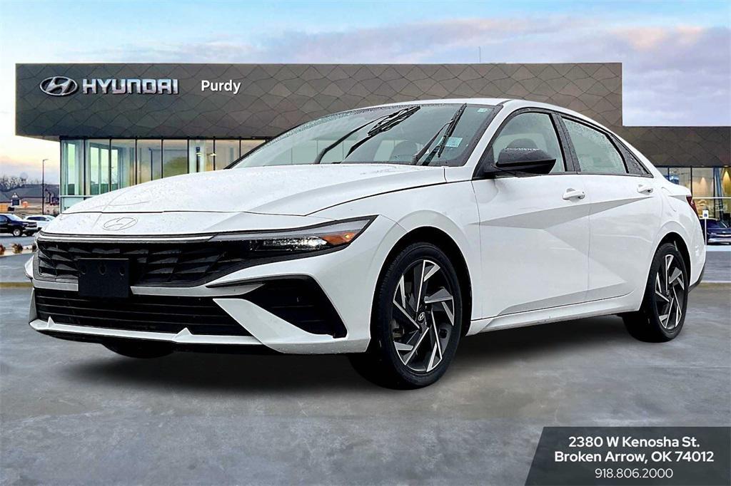used 2025 Hyundai Elantra car, priced at $21,055