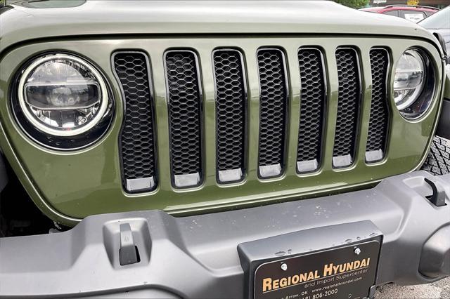 used 2021 Jeep Wrangler Unlimited car, priced at $32,011