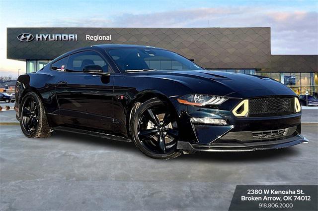 used 2021 Ford Mustang car, priced at $21,811