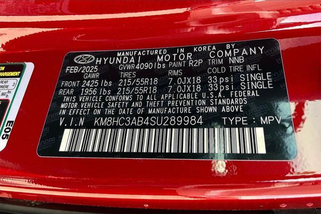new 2025 Hyundai Kona car, priced at $27,257