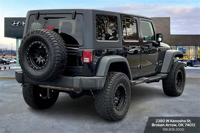 used 2017 Jeep Wrangler Unlimited car, priced at $20,911