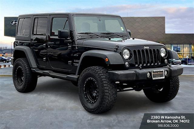 used 2017 Jeep Wrangler Unlimited car, priced at $20,911