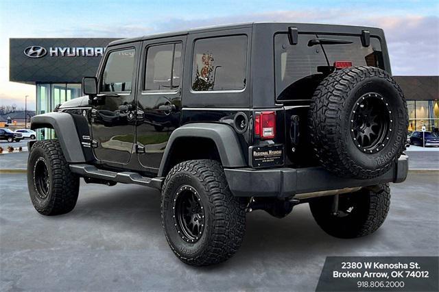 used 2017 Jeep Wrangler Unlimited car, priced at $20,911