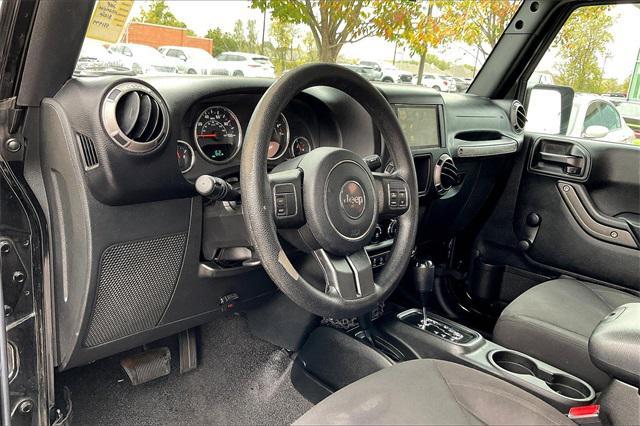 used 2017 Jeep Wrangler Unlimited car, priced at $20,911