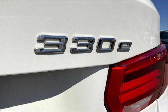 used 2018 BMW 330e car, priced at $16,211